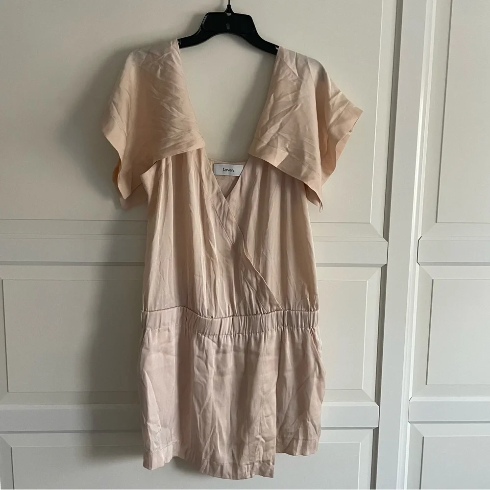 Lover the label cream color dress 30900